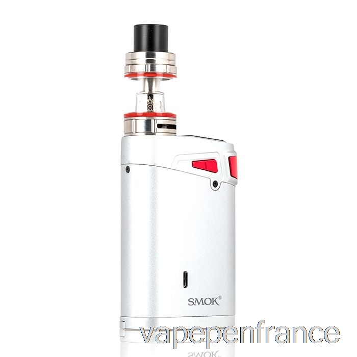 Kit De Démarrage Smok Marshal G320 TC, Corps Argenté/bouton De Déclenchement Rouge, Stylo Vape